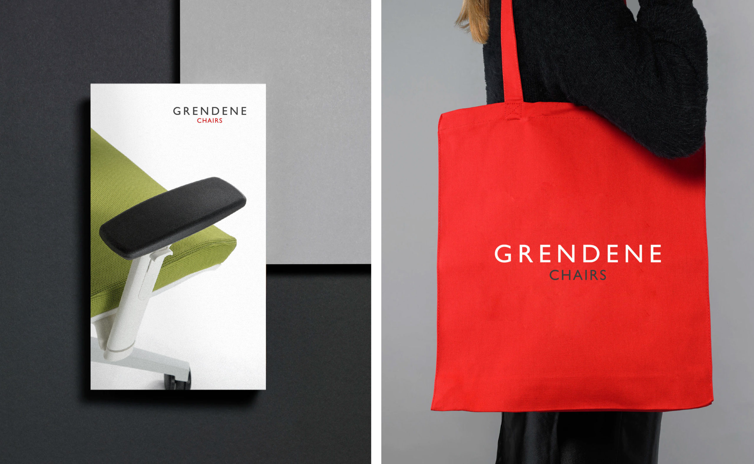 Grendene Chairs communication project by Francesco Belloli Designer Vicenza - bag + flyer