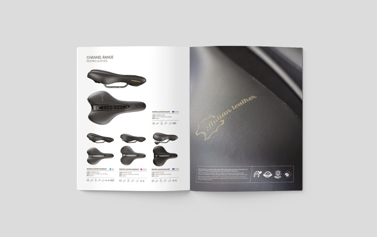 Selle Royal booklet 2015 editorial project by Francesco Belloli Designer Vicenza -internal pages