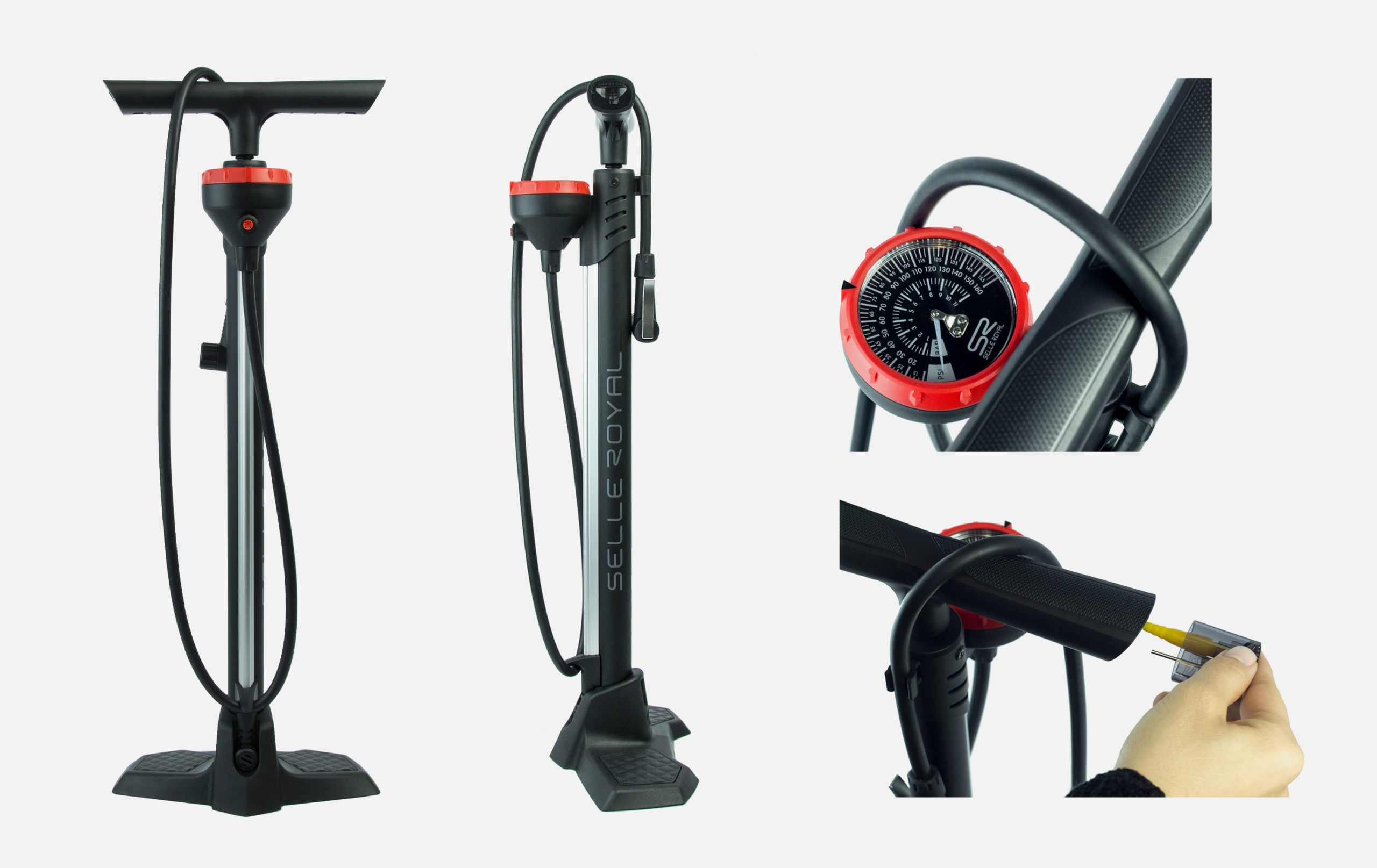 Selle Royal - bike pump by Francesco Belloli Designer Vicenza - Volturno pump